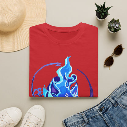 Sacred Fox Celestial Blue Mask T-Shirt