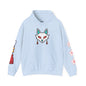 Sacred Fox Collection Hoodie with Cherry Blossoms Unisex Sweatshirt
