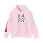 Sacred Fox Collection Hoodie with Cherry Blossoms Unisex Sweatshirt