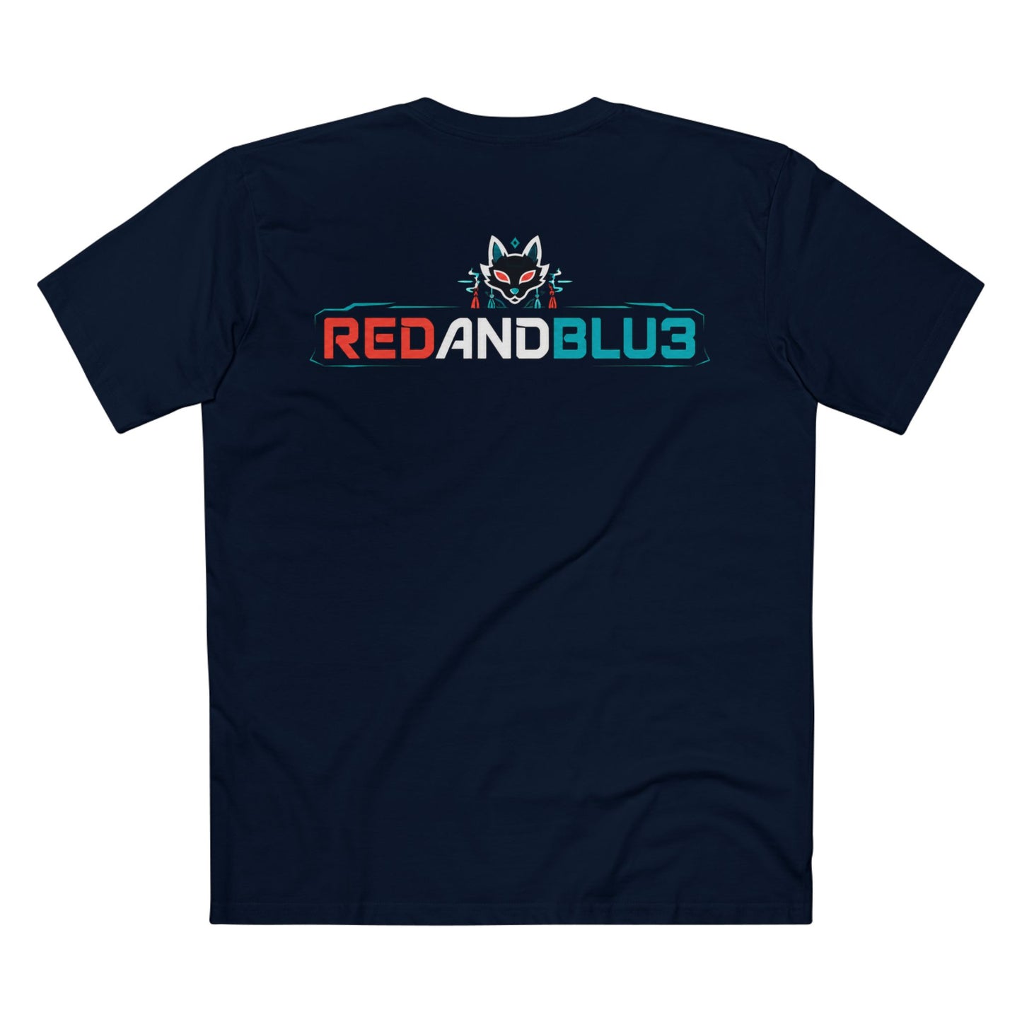 Sacred Fox Celestial Blue Mask T-Shirt