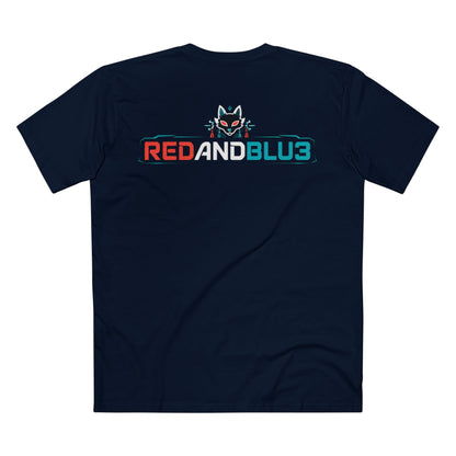 Sacred Fox Celestial Blue Mask T-Shirt
