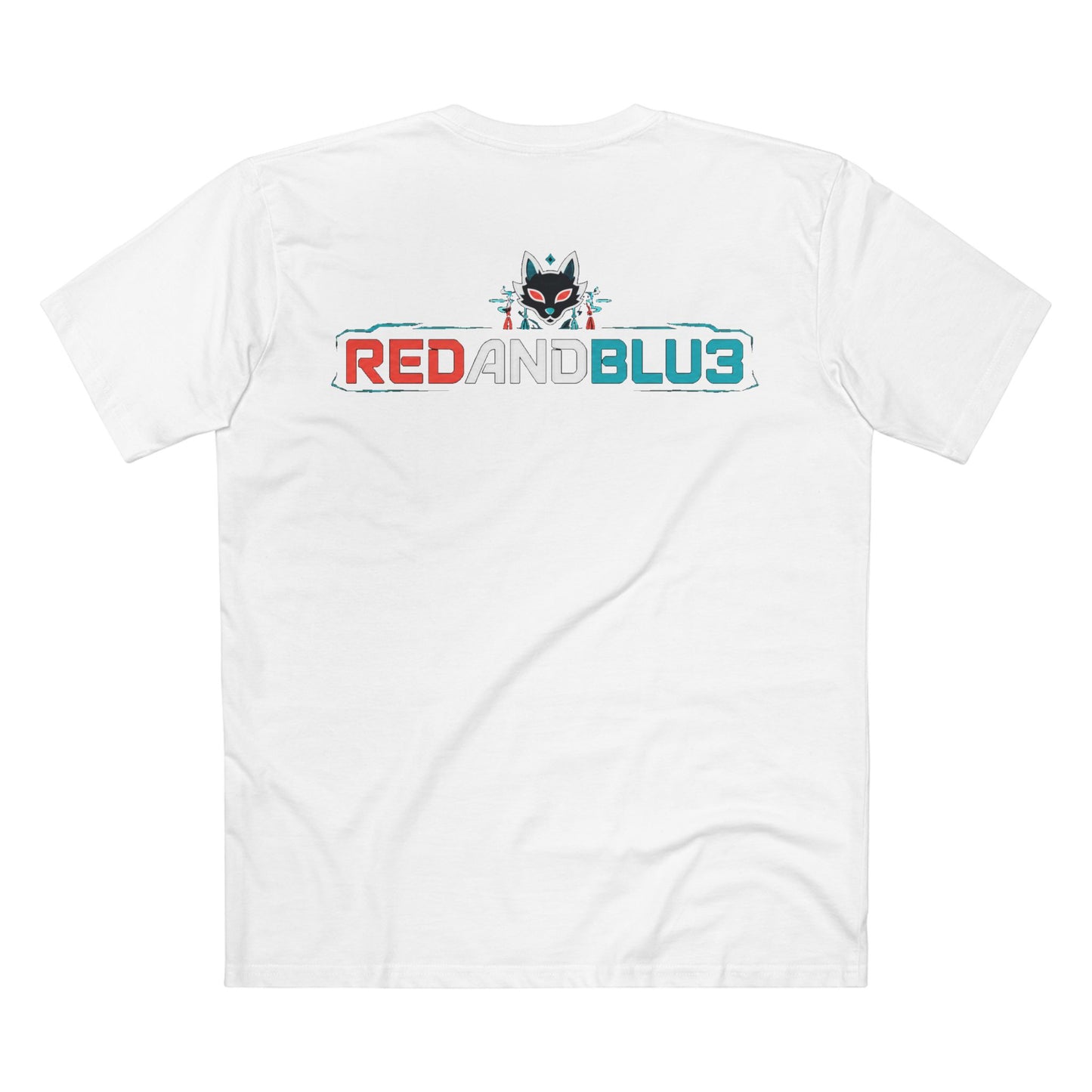 Sacred Fox Celestial Blue Mask T-Shirt