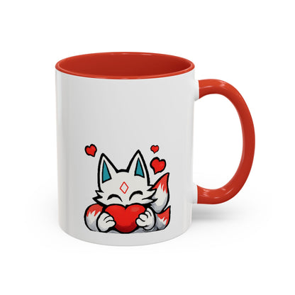 Kitsune Love Mug
