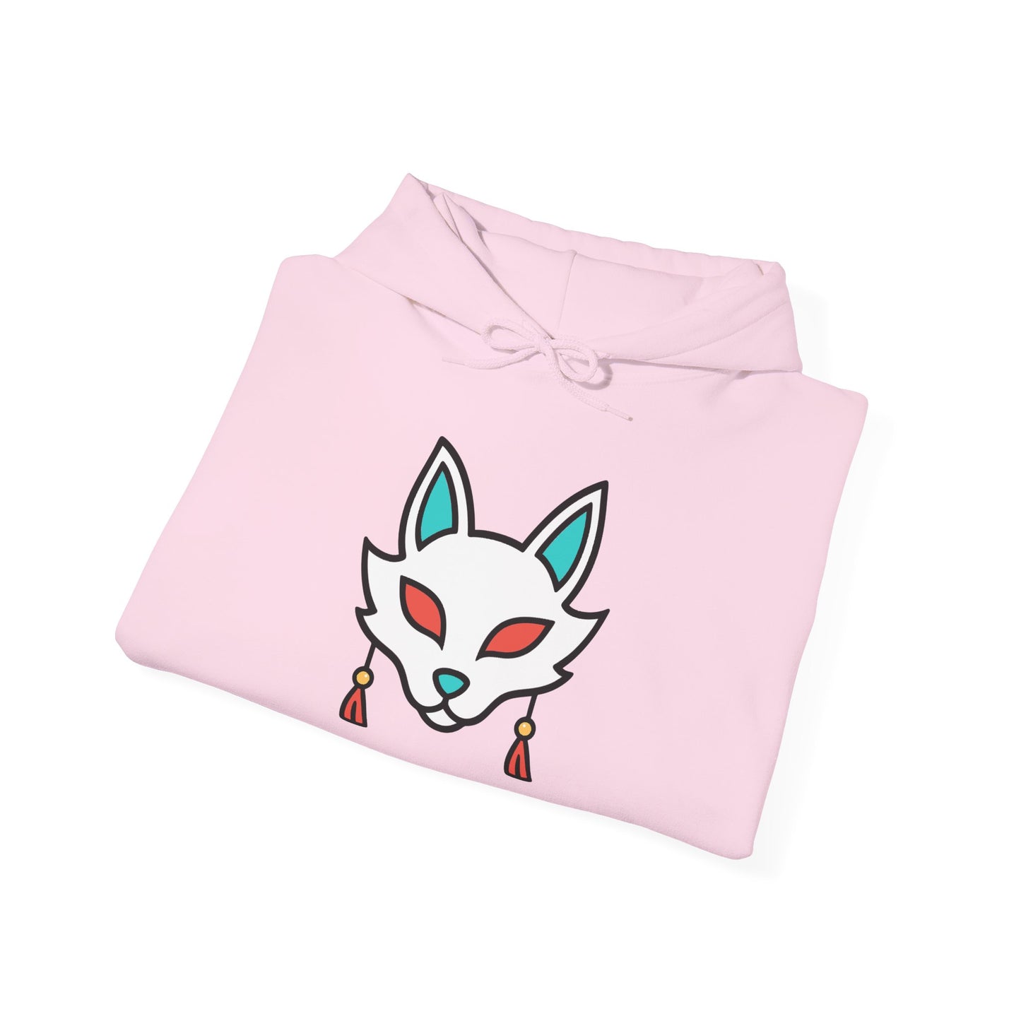 Sacred Fox Collection Hoodie with Cherry Blossoms Unisex Sweatshirt