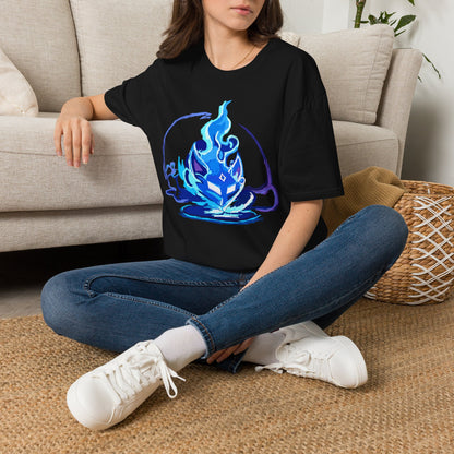 Sacred Fox Celestial Blue Mask T-Shirt