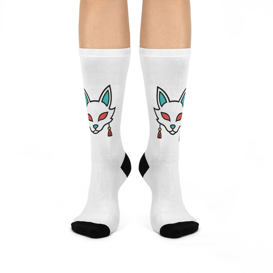 Sacred Fox Crew Socks | Emblem