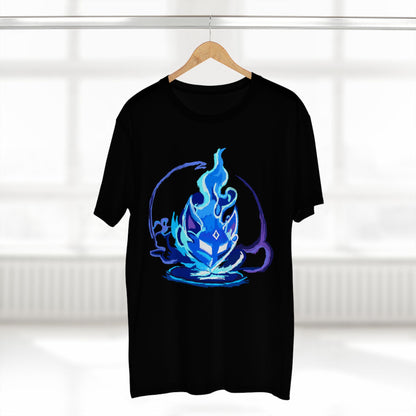 Sacred Fox Celestial Blue Mask T-Shirt