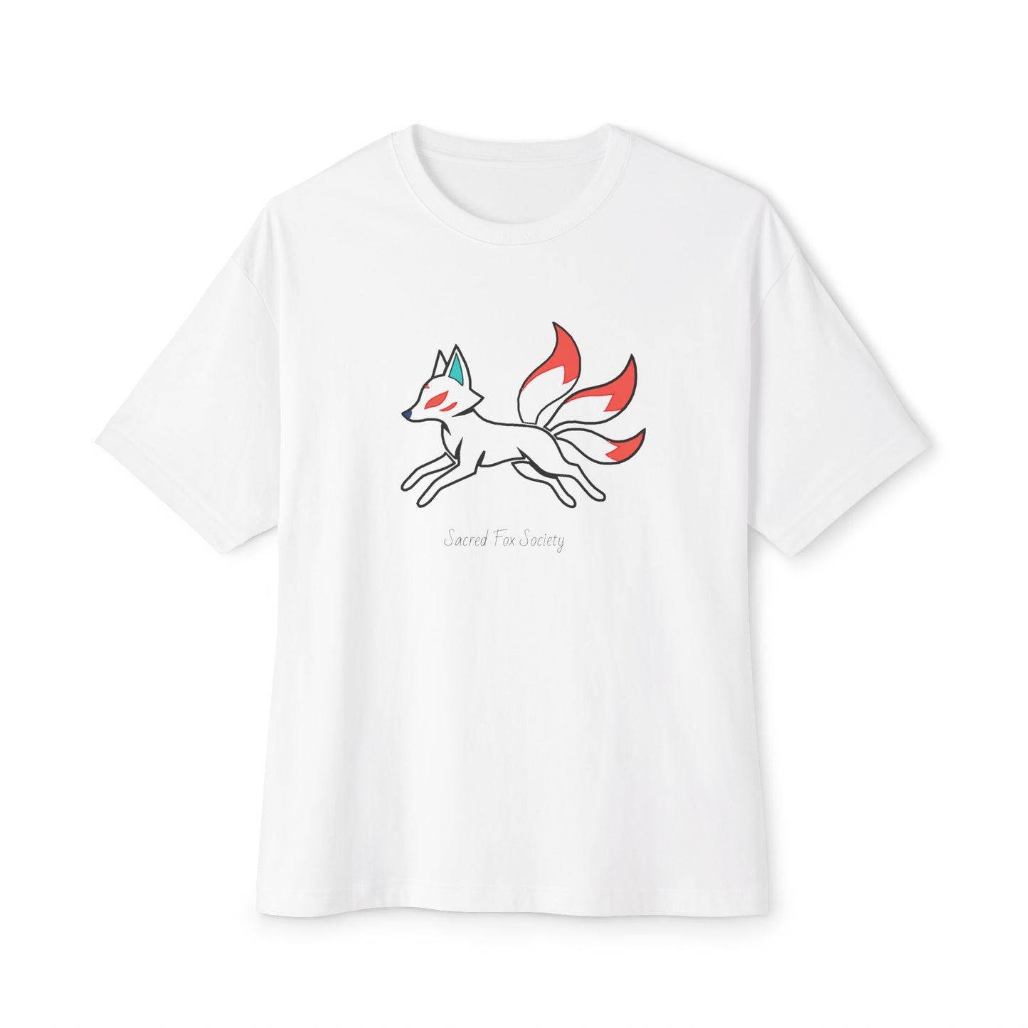 Unisex Sacred Fox Boxy Tee | Kitsune