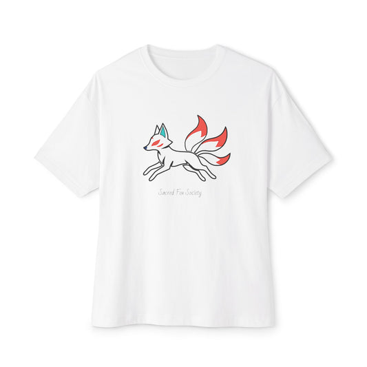 Unisex Sacred Fox Boxy Tee | Kitsune