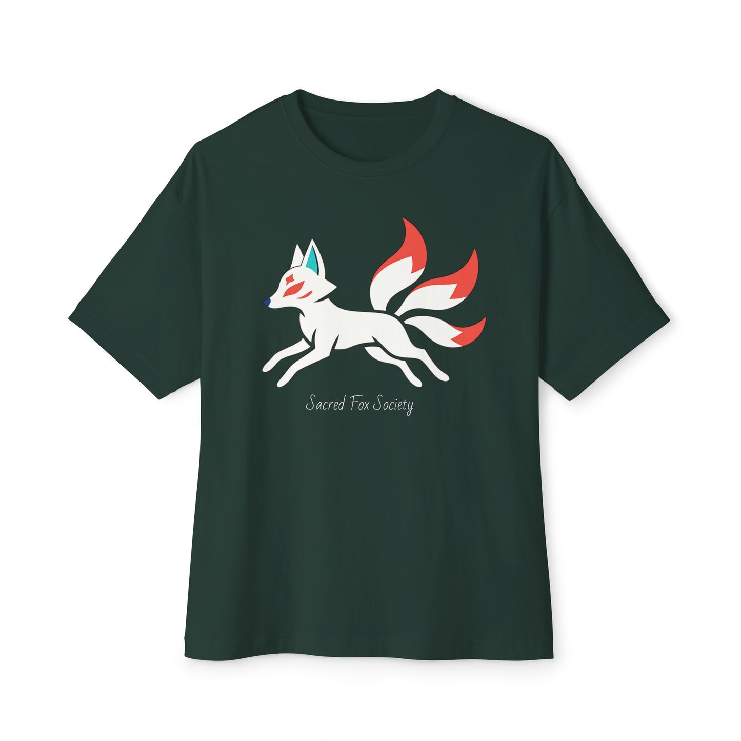 Unisex Sacred Fox Boxy Tee | Kitsune