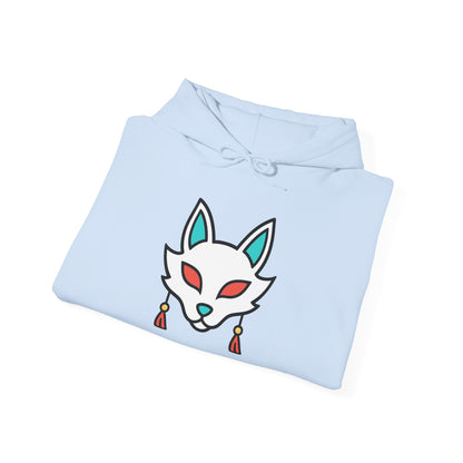 Sacred Fox Collection Hoodie with Cherry Blossoms Unisex Sweatshirt
