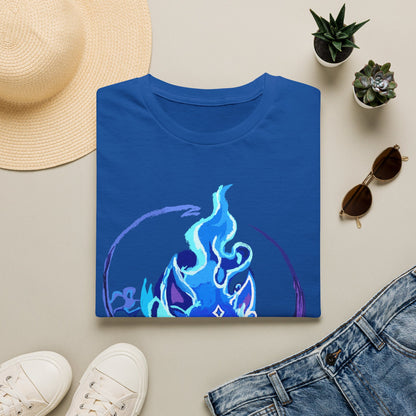 Sacred Fox Celestial Blue Mask T-Shirt