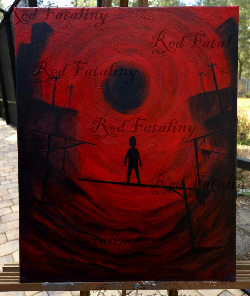 Defiant, 16x20 inches