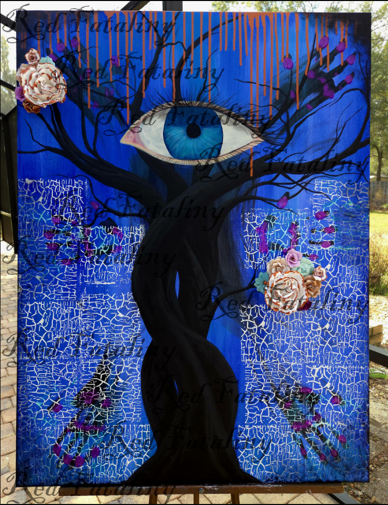 Eye See You, 30x40 inches