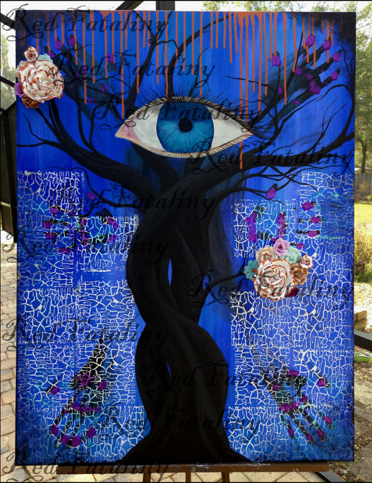 Eye See You, 30x40 inches