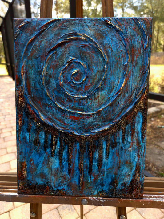 Dreamcatcher, 9x12 inches