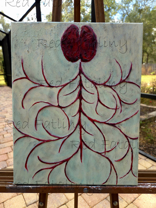 Neuro Damage, 11x14 inches